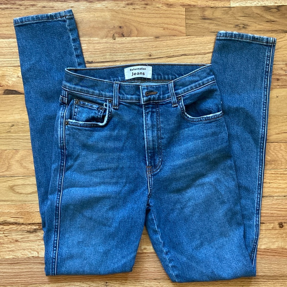 Reformation High & Skinny Jean